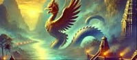 “Garuda–Naga Battle in Nepal” – Myth, Symbolism and Misinterpretation